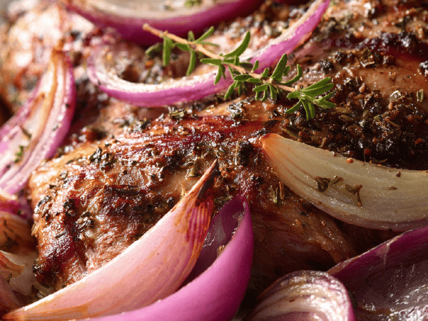 Perfect Greek-Style Roasted Lamb Leg Recipe