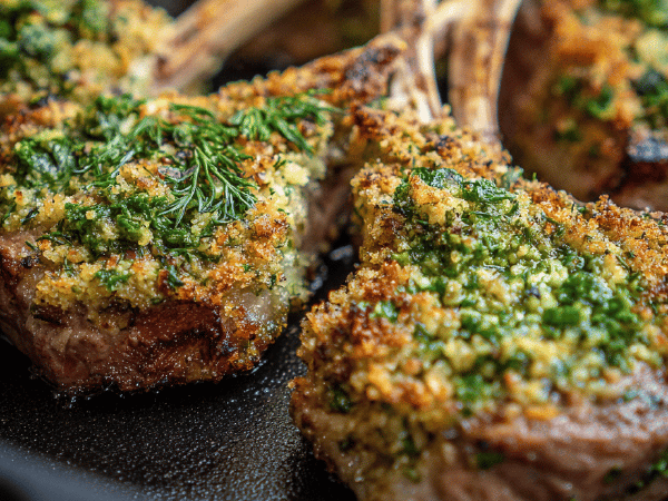 Perfect Herb-Crusted Lamb Chops Recipe